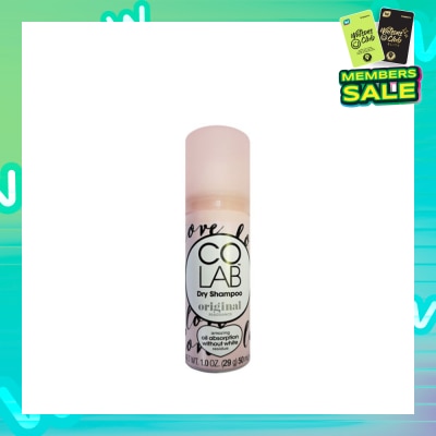 COLAB Dry Shampoo Original Fragrance (Amazing Oil Absorbation Without White Residue) 50ml