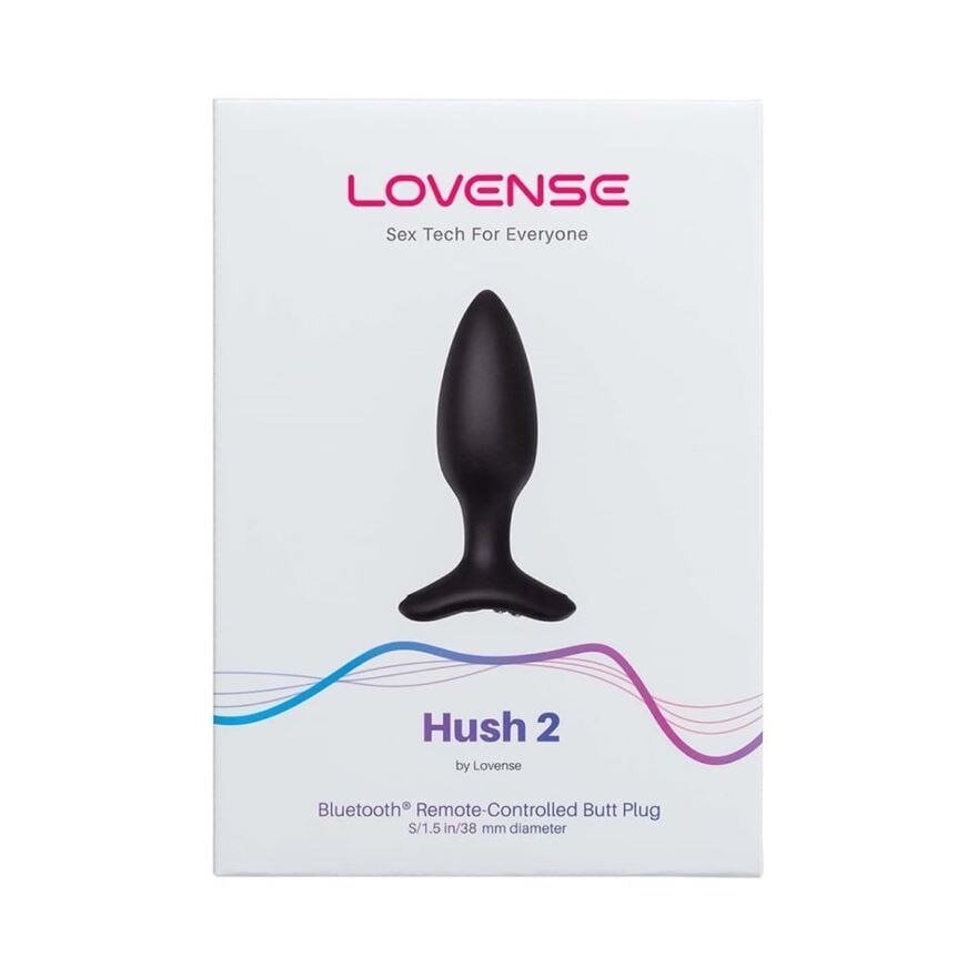 Hush 2 (1.5 inch) Bluetooth Remote-Controlled Wearable Butt Plug 1s