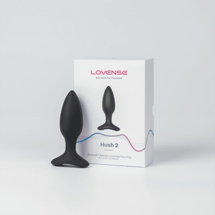 Hush 2 (1.5 inch) Bluetooth Remote-Controlled Wearable Butt Plug 1s