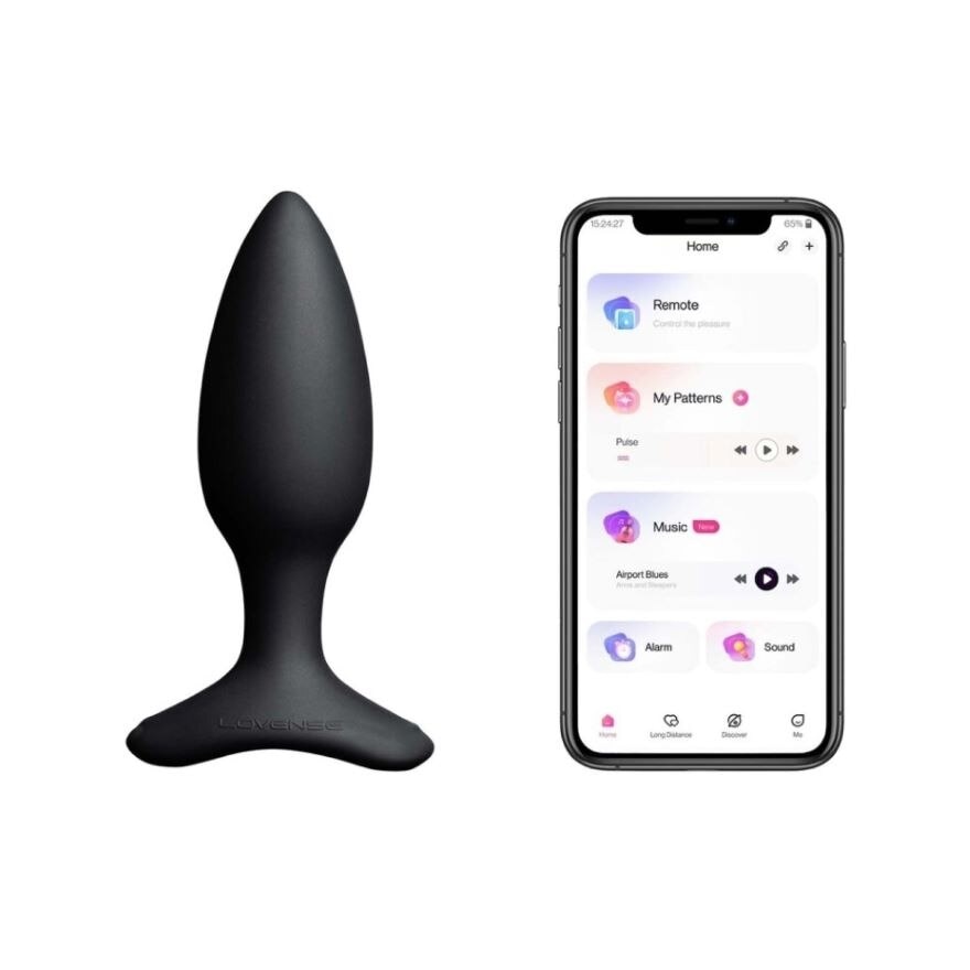 Hush 2 (1.5 inch) Bluetooth Remote-Controlled Wearable Butt Plug 1s