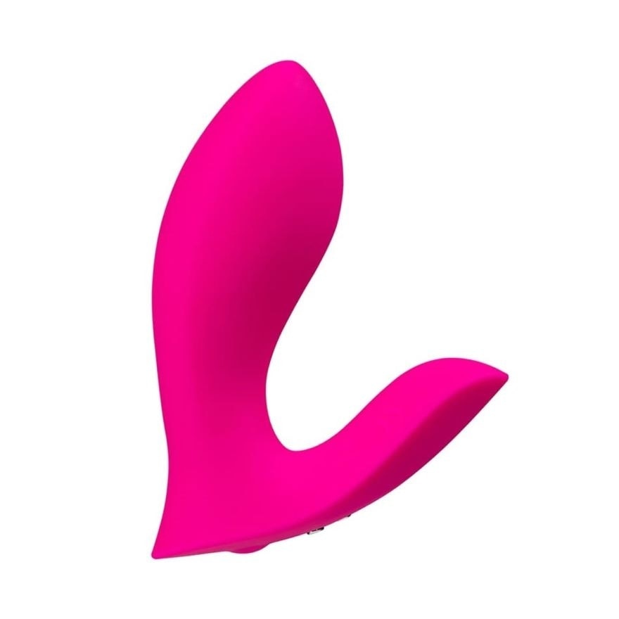 Flexer App-Controlled Dual Stimulation Panty Vibrator Pink 1s