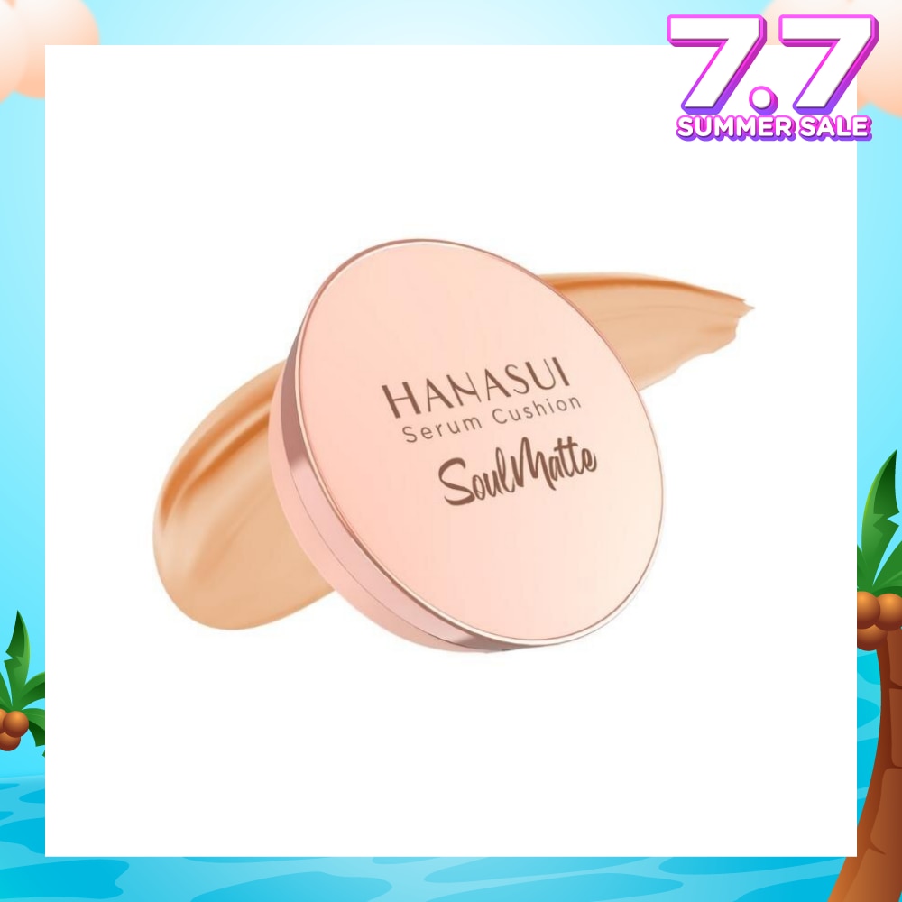 Serum Cushion Soulmatte (103 Medium) Create Flawless Look With Great Coverage That Lasts All Day 15g