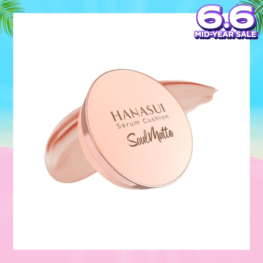 Serum Cushion Soulmatte (110 Classy Ivory) Create Flawless Look With Great Coverage That Lasts All Day 15g