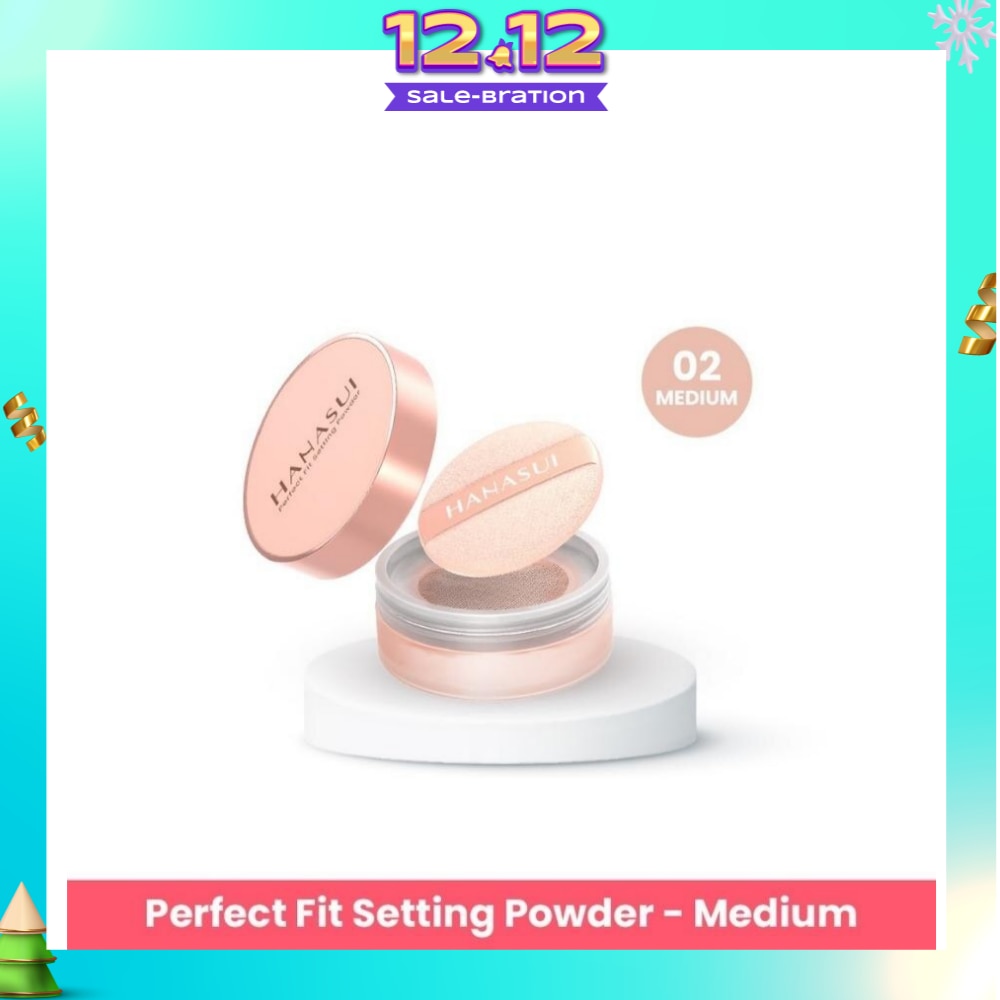 Perfect Fit Setting Powder (02 Medium) Smooth, Light And Blends Easily On The Face And Sets Makeup 12g