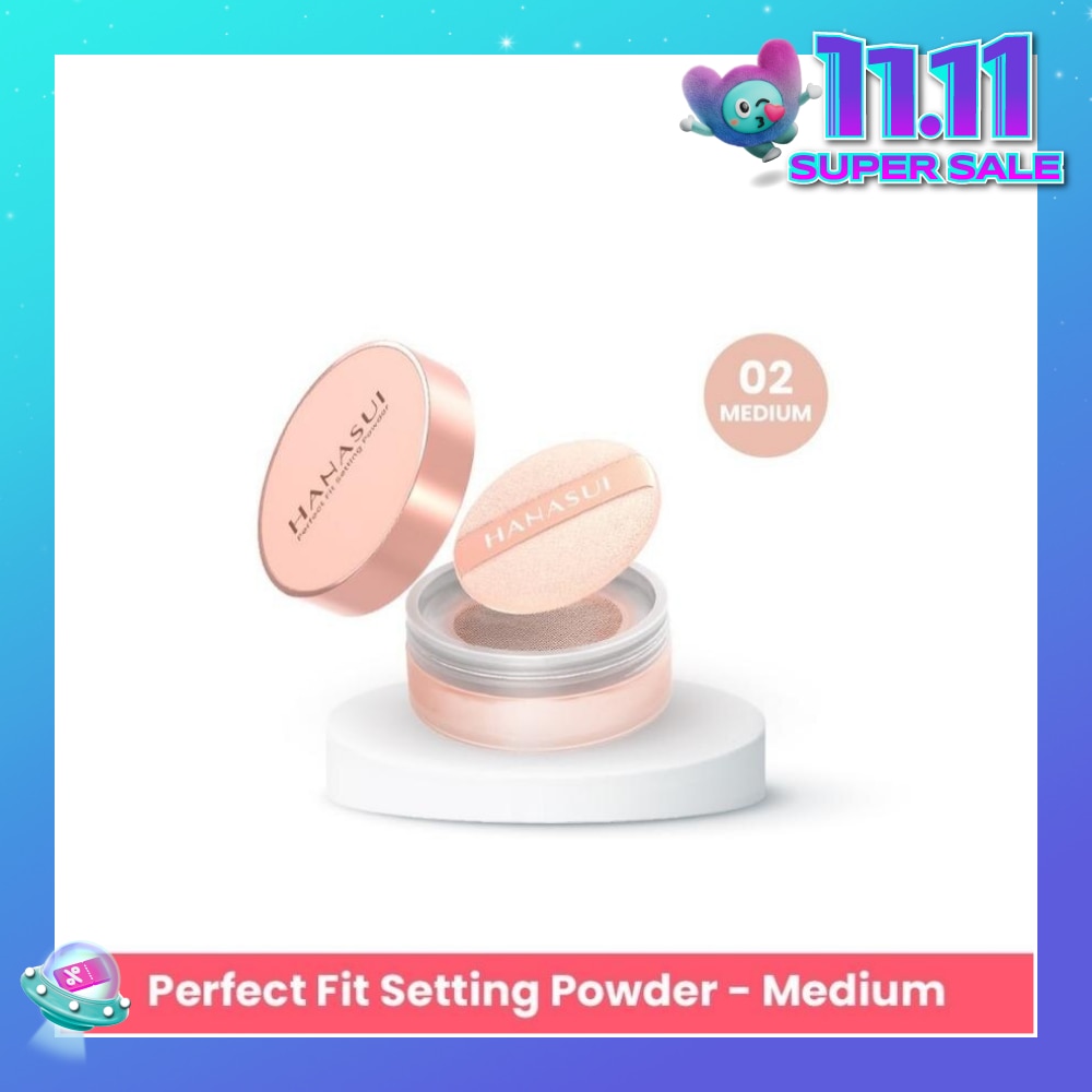 Perfect Fit Setting Powder (02 Medium) Smooth, Light And Blends Easily On The Face And Sets Makeup 12g
