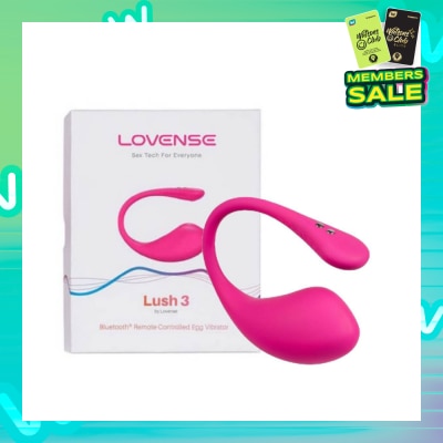 LOVENSE Lush Gen 3 App Controlled G Spot Vibrator 1s