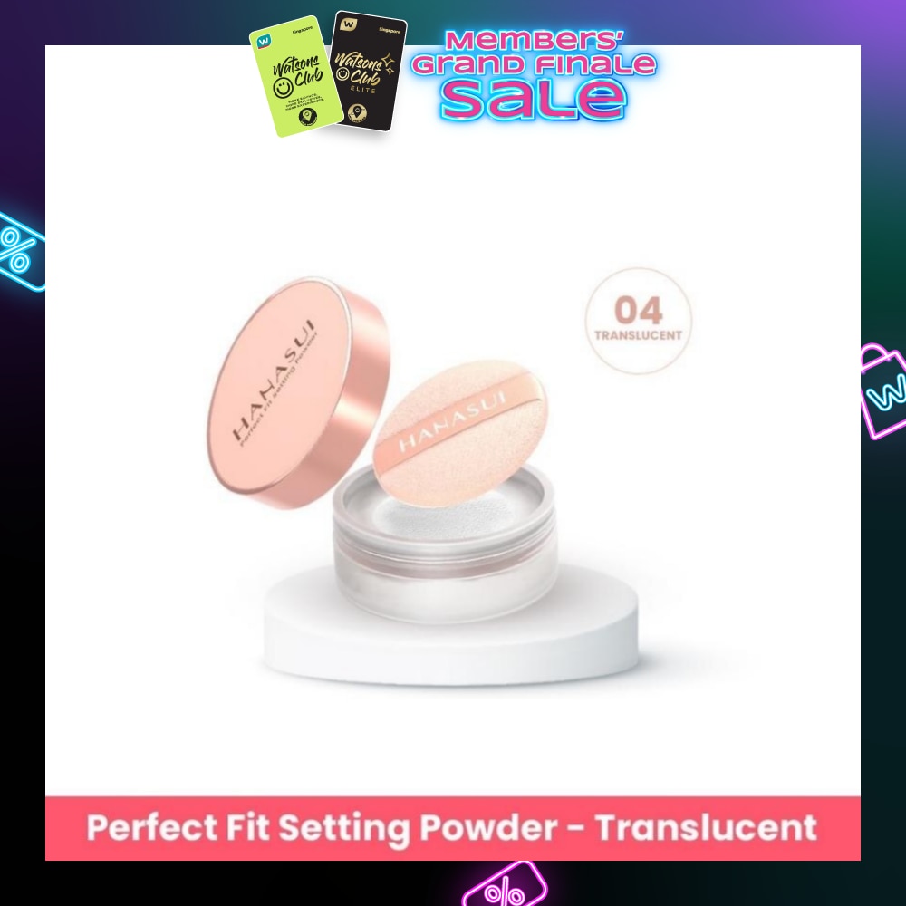 Perfect Fit Setting Powder (04 Translucent) Smooth, Light And Blends Easily On The Face And Sets Makeup 12g