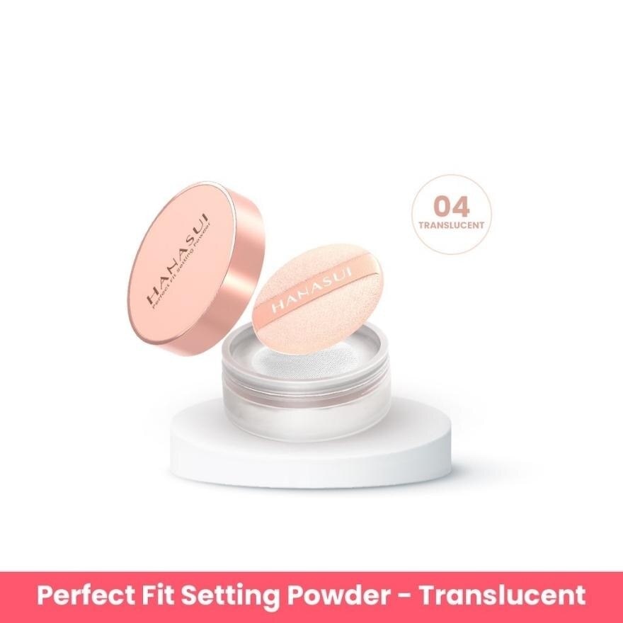 Perfect Fit Setting Powder (04 Translucent) Smooth, Light And Blends Easily On The Face And Sets Makeup 12g