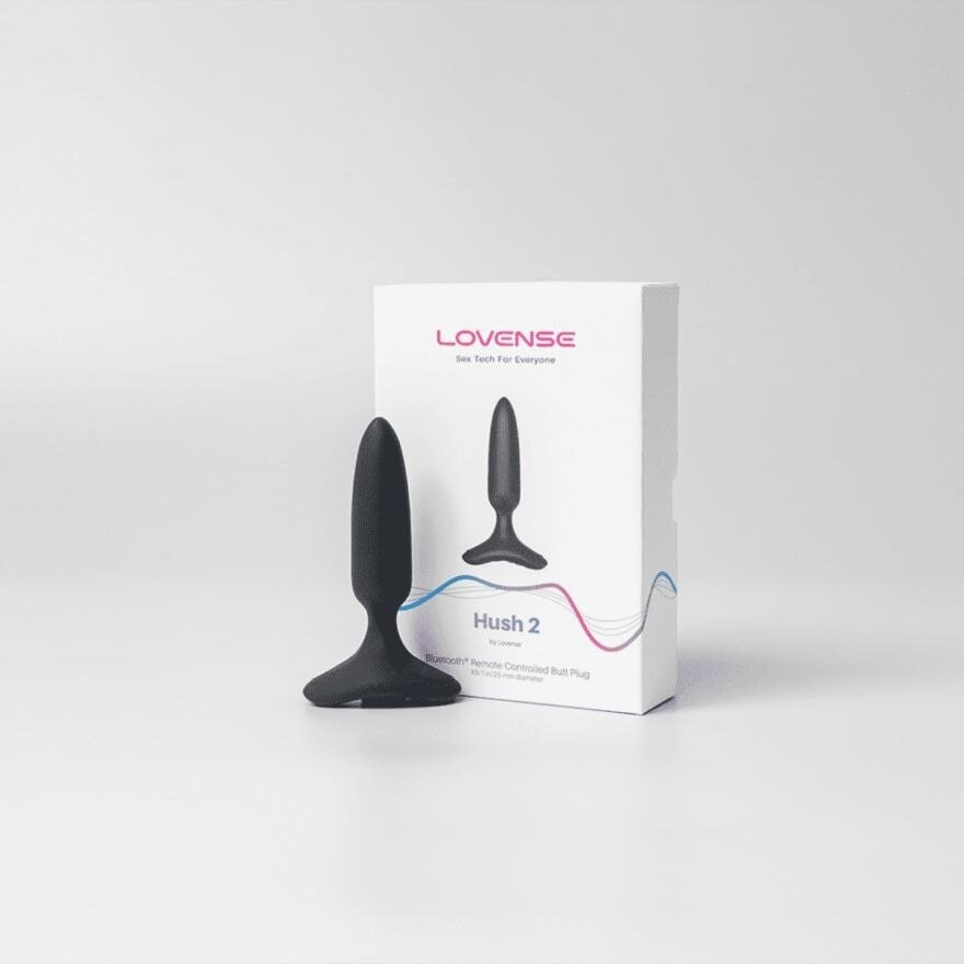 Hush 2 (1 inch) Bluetooth Remote-Controlled Wearable Butt Plug 1s