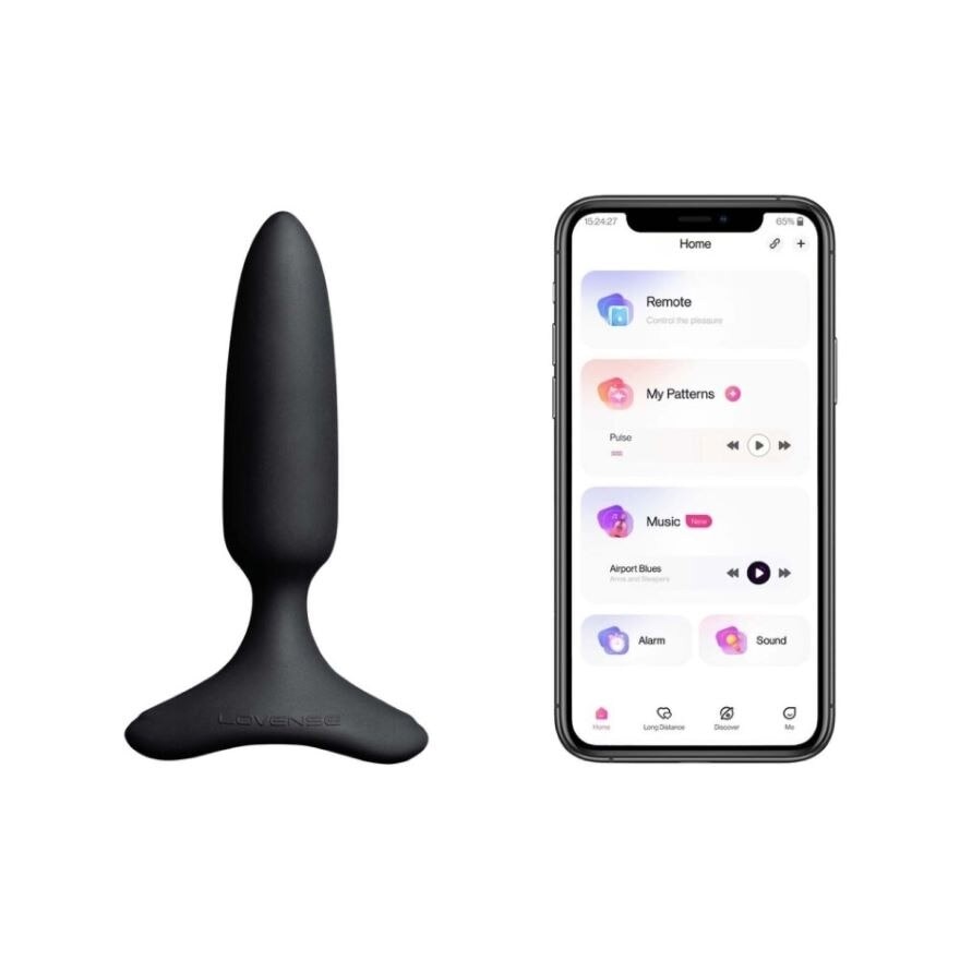 Hush 2 (1 inch) Bluetooth Remote-Controlled Wearable Butt Plug 1s