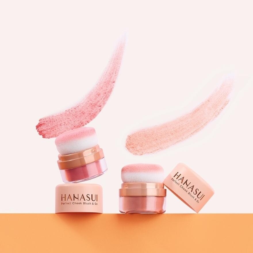 Perfect Cheek Blush & Go Powder (02 Peach) Gives A Fresh And Cheerful Feel To The Face, Best Suited For Casual Look 2.5g