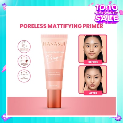 HANASUI Poreless Mattifying Primer (Water Based Matte Primer) 20g