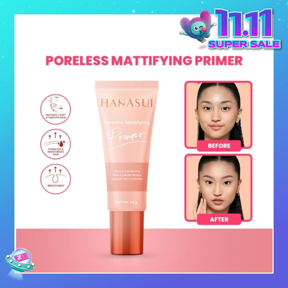 Poreless Mattifying Primer (Water Based Matte Primer) 20g