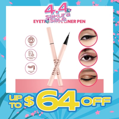 HANASUI - Eyetractive Liner Pen (Easy To Apply And Last All Day) 0.8ml