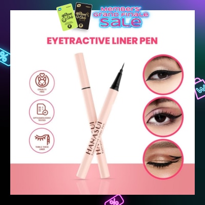 HANASUI Eyetractive Liner Pen (Easy To Apply And Last All Day) 0.8ml