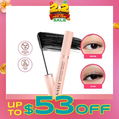 HANASUI Eyedorable Mascara (Provides Volume, Lengthens And Lifts Lashes To Make Them Look Fuller) 8ml