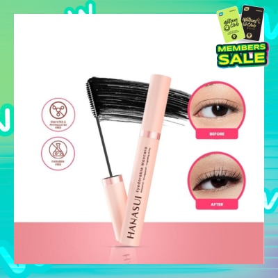 HANASUI Eyedorable Mascara (Provides Volume, Lengthens And Lifts Lashes To Make Them Look Fuller) 8ml