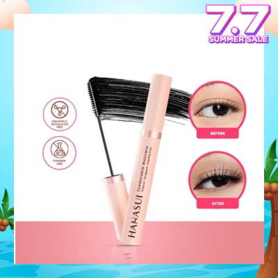 HANASUI Eyedorable Mascara (Provides Volume, Lengthens And Lifts Lashes To Make Them Look Fuller) 8ml