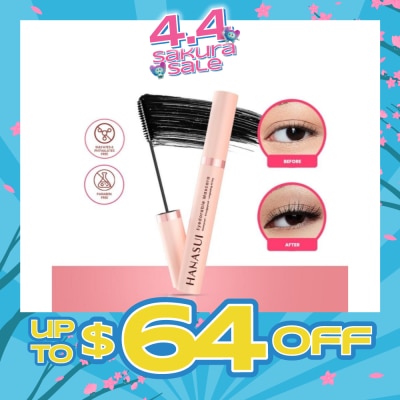 HANASUI - Eyedorable Mascara (Provides Volume, Lengthens And Lifts Lashes To Make Them Look Fuller) 8ml
