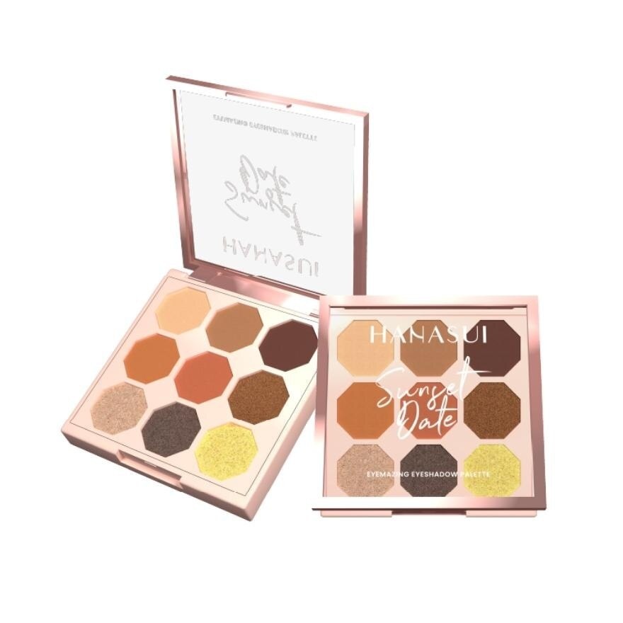 Eyemazing Eyeshadow Palette (Sunset Date) Combination Of 9 Intense And Highly Pigmented Colors 7.2g