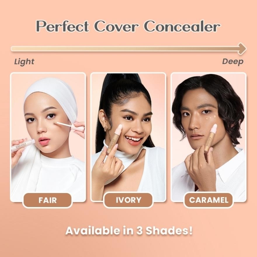 Perfect Cover Concealer (01 Fair) Cover Blemishes, Dark Eye Circles And Redness On The Face 4.5g