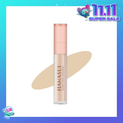HANASUI Perfect Cover Concealer (01 Fair) Cover Blemishes, Dark Eye Circles And Redness On The Face 4.5g