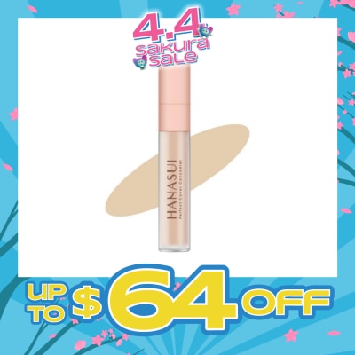 HANASUI - Perfect Cover Concealer (01 Fair) Cover Blemishes, Dark Eye Circles And Redness On The Face 4.5g