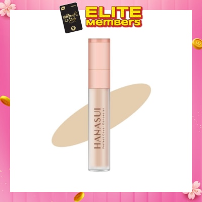 HANASUI Perfect Cover Concealer (01 Fair) Cover Blemishes, Dark Eye Circles And Redness On The Face 4.5g