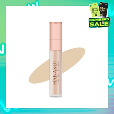 HANASUI Perfect Cover Concealer (01 Fair) Cover Blemishes, Dark Eye Circles And Redness On The Face 4.5g