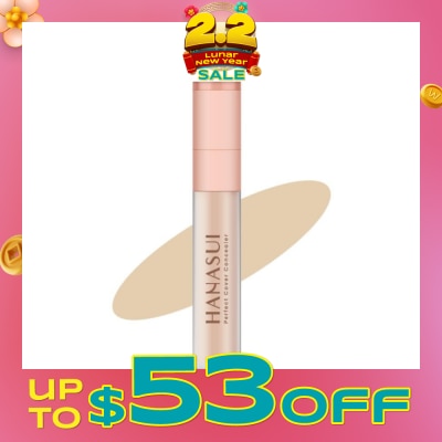 HANASUI Perfect Cover Concealer (01 Fair) Cover Blemishes, Dark Eye Circles And Redness On The Face 4.5g
