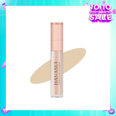 HANASUI Perfect Cover Concealer (01 Fair) Cover Blemishes, Dark Eye Circles And Redness On The Face 4.5g