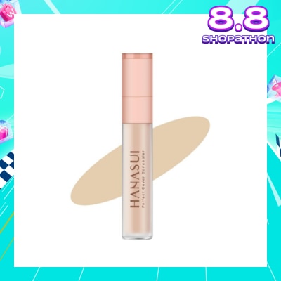 HANASUI Perfect Cover Concealer (01 Fair) Cover Blemishes, Dark Eye Circles And Redness On The Face 4.5g