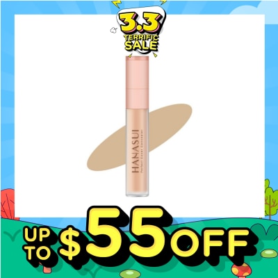 HANASUI Perfect Cover Concealer (02 Ivory) Cover Blemishes, Dark Eye Circles And Redness On The Face 4.5g