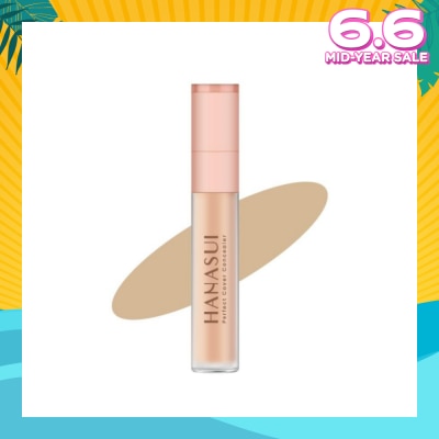 HANASUI Perfect Cover Concealer (02 Ivory) Cover Blemishes, Dark Eye Circles And Redness On The Face 4.5g