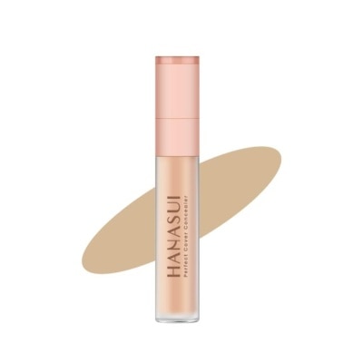 HANASUI Perfect Cover Concealer (02 Ivory) Cover Blemishes, Dark Eye Circles And Redness On The Face 4.5g