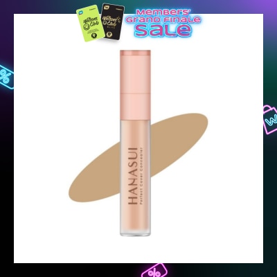 HANASUI Perfect Cover Concealer (03 Caramel) Cover Blemishes, Dark Eye Circles And Redness On The Face 4.5g (Expiry: Jun`2026)