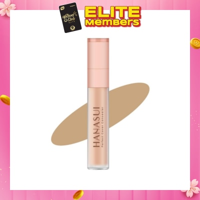 HANASUI Perfect Cover Concealer (03 Caramel) Cover Blemishes, Dark Eye Circles And Redness On The Face 4.5g (Expiry: Jun`2026)