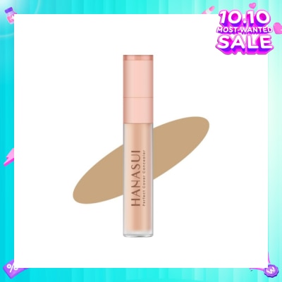 HANASUI Perfect Cover Concealer (03 Caramel) Cover Blemishes, Dark Eye Circles And Redness On The Face 4.5g (Expiry: Jun`2026)