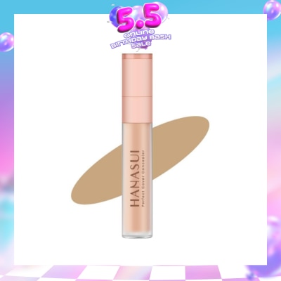 HANASUI - Perfect Cover Concealer (03 Caramel) Cover Blemishes, Dark Eye Circles And Redness On The Face 4.5g