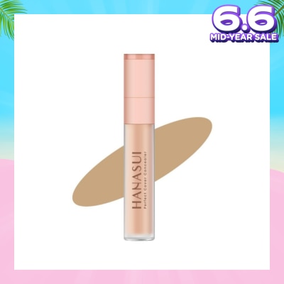 HANASUI Perfect Cover Concealer (03 Caramel) Cover Blemishes, Dark Eye Circles And Redness On The Face 4.5g