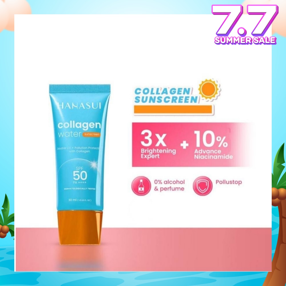 Collagen Water Sunscreen (Spf 50+, No Alcohol And No Perfume) 30g