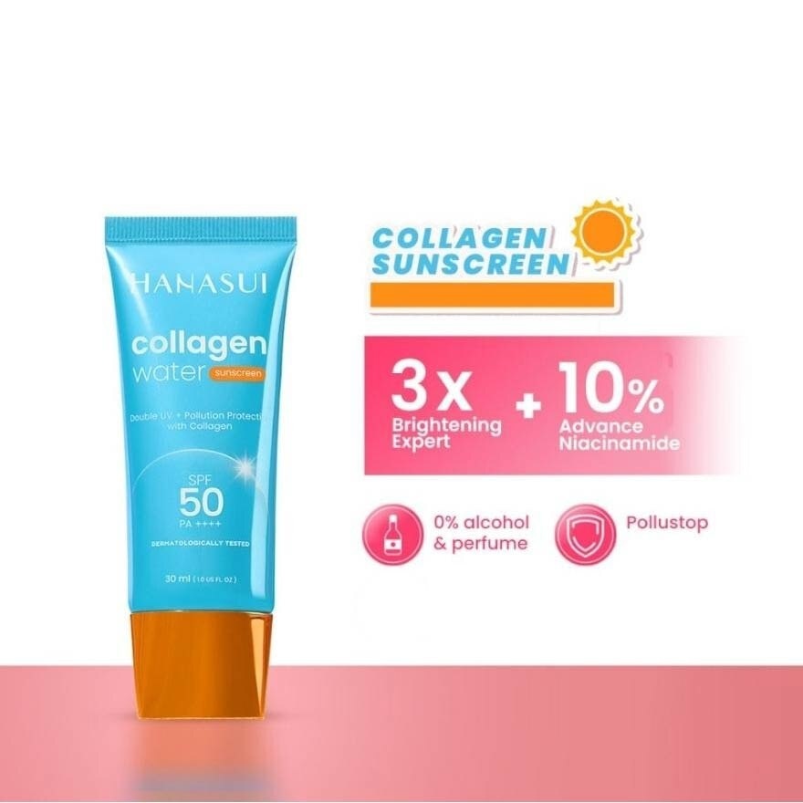 Collagen Water Sunscreen (Spf 50+, No Alcohol And No Perfume) 30g