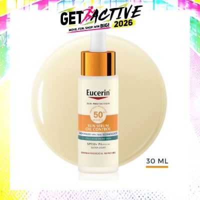 EUCERIN - Sun Serum Oil Control SPF50+ PA++++ 30ml image