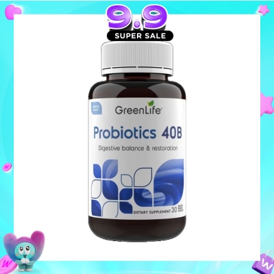 GREENLIFE - Probiotics 40B (Support Digestive And Immune Health) 30s (Expiry: Jul`2027) image