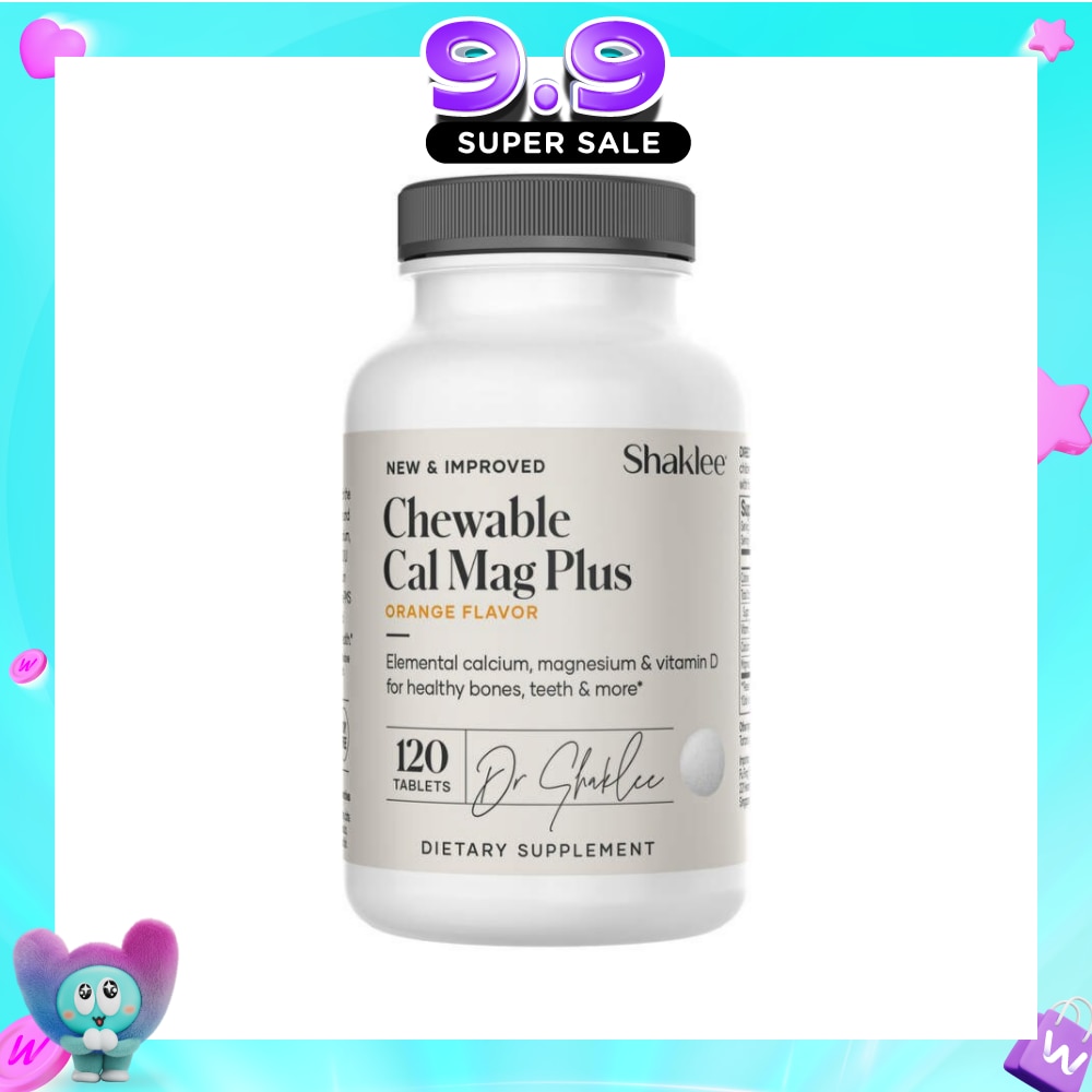 Cal Mag Plus Orange Chewable 120s (Expiry: Aug`2027) image