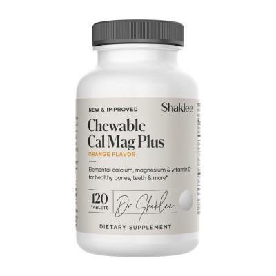 SHAKLEE Cal Mag Plus Orange Chewable 120s