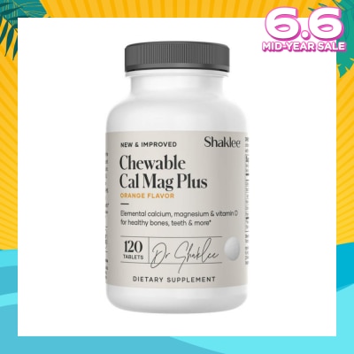 SHAKLEE Cal Mag Plus Orange Chewable 120s