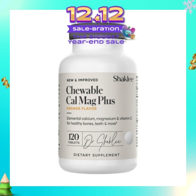 SHAKLEE Cal Mag Plus Orange Chewable 120s