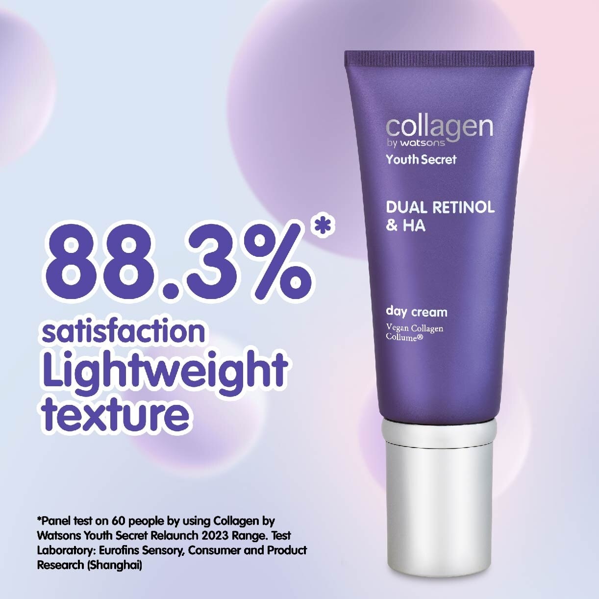 Dual Retinol & Ha Day Cream (Vegan Collagen Collume 20X More Powerful) 50ml