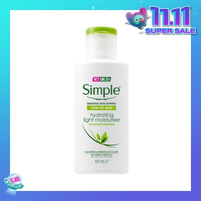 SIMPLE Kind to Skin Hydrating Light Moisturiser 125ml